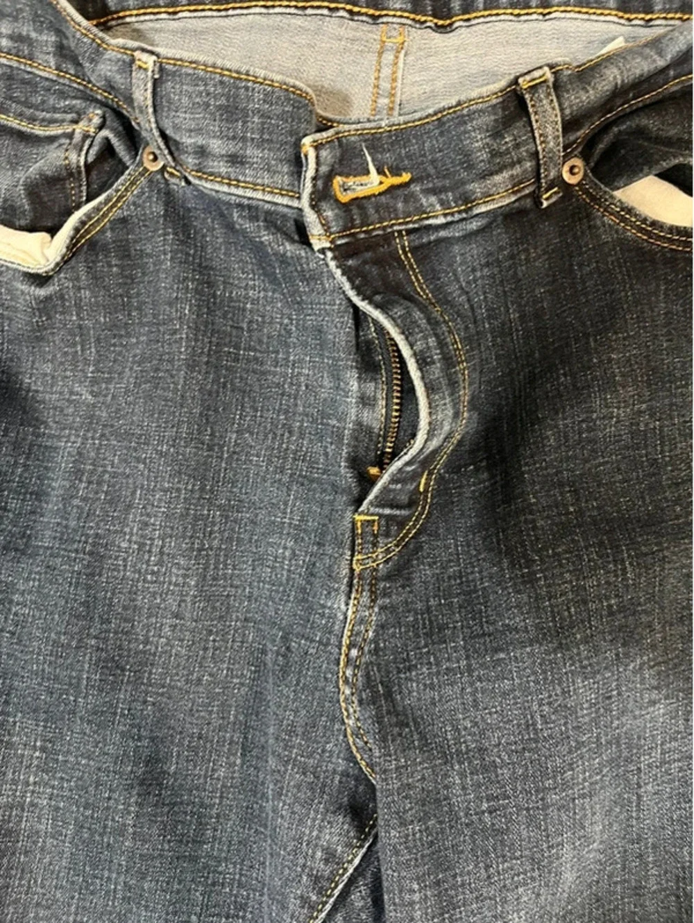Levi’s Classic Bootcut Jeans Man W33 L32 Dark Wash Stretch Blue Denim